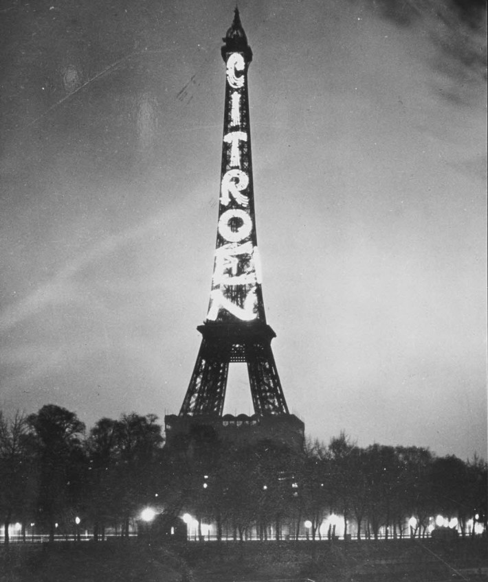 Citroen Eiffel Tower