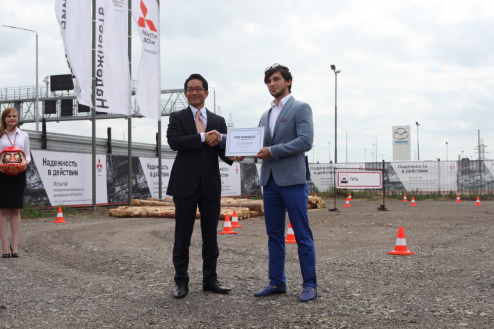 Первый внедорожный парк Mitsubishi открыт в Воронеже
